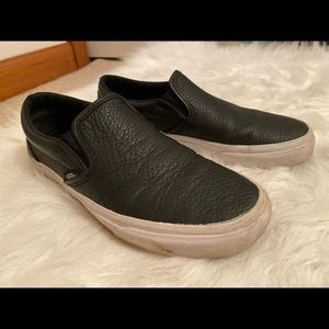 Leather Vans